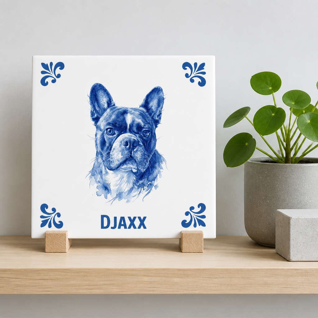 Delfts blauw tegelontwerp Djaxx