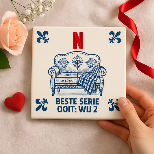 Best series ever: WE 2 - Delft Blue Tile with Humor