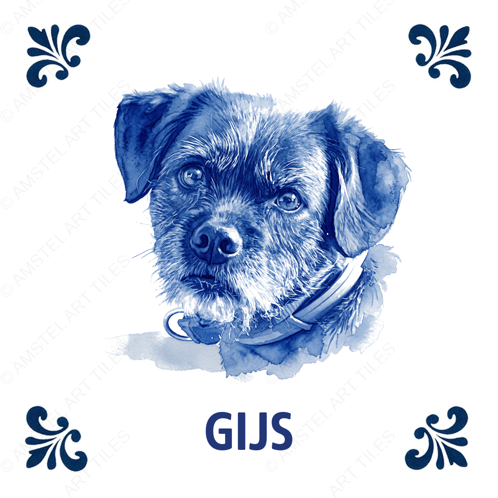 Tegelontwerp Gijs met watermerk