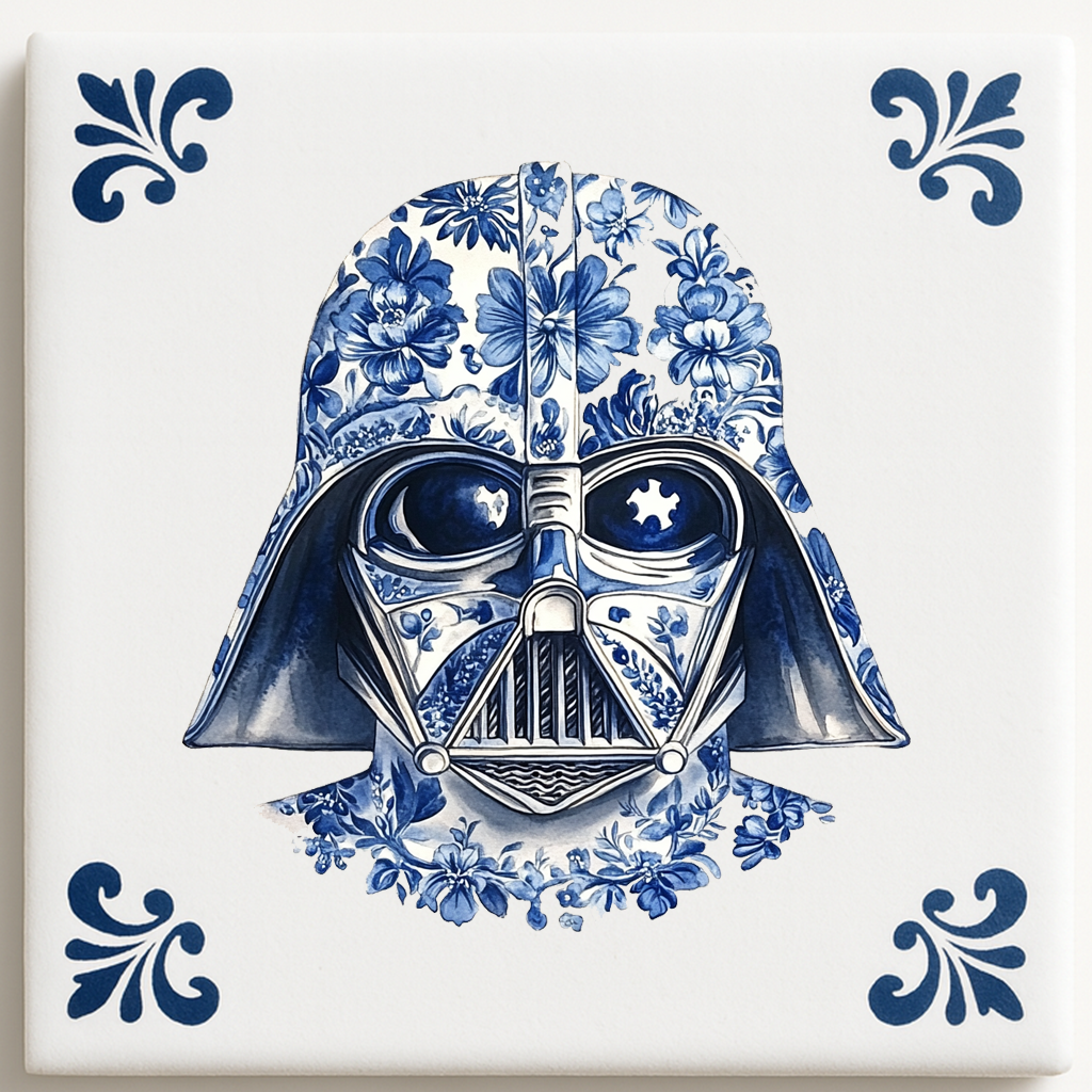 Darth Fader Star Wars - The Dark Side of Delft