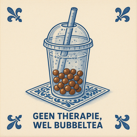 Geen therapie, wel bubbeltea – Delfts Blauwe Tegel