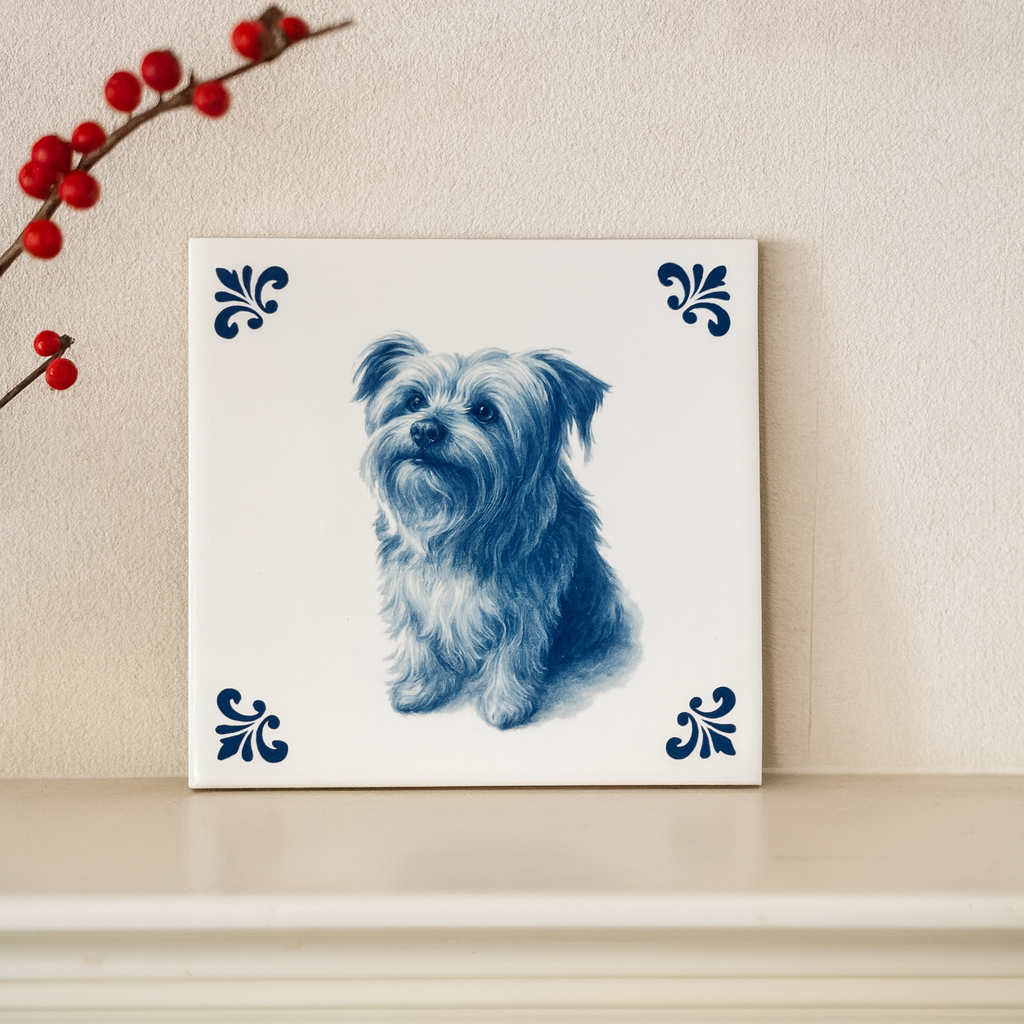 Make your own Delft Blue tile 