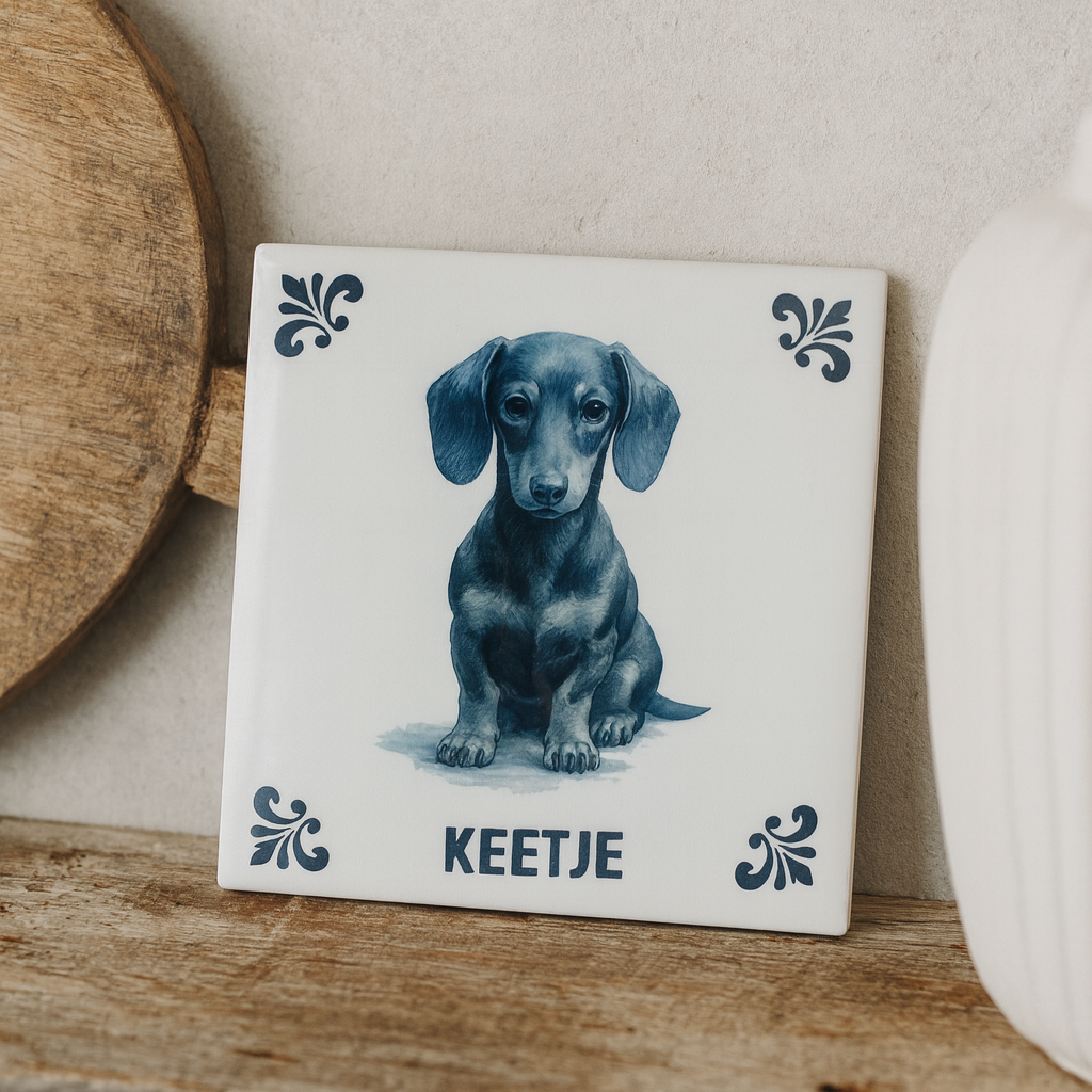 Make your own Delft Blue tile 