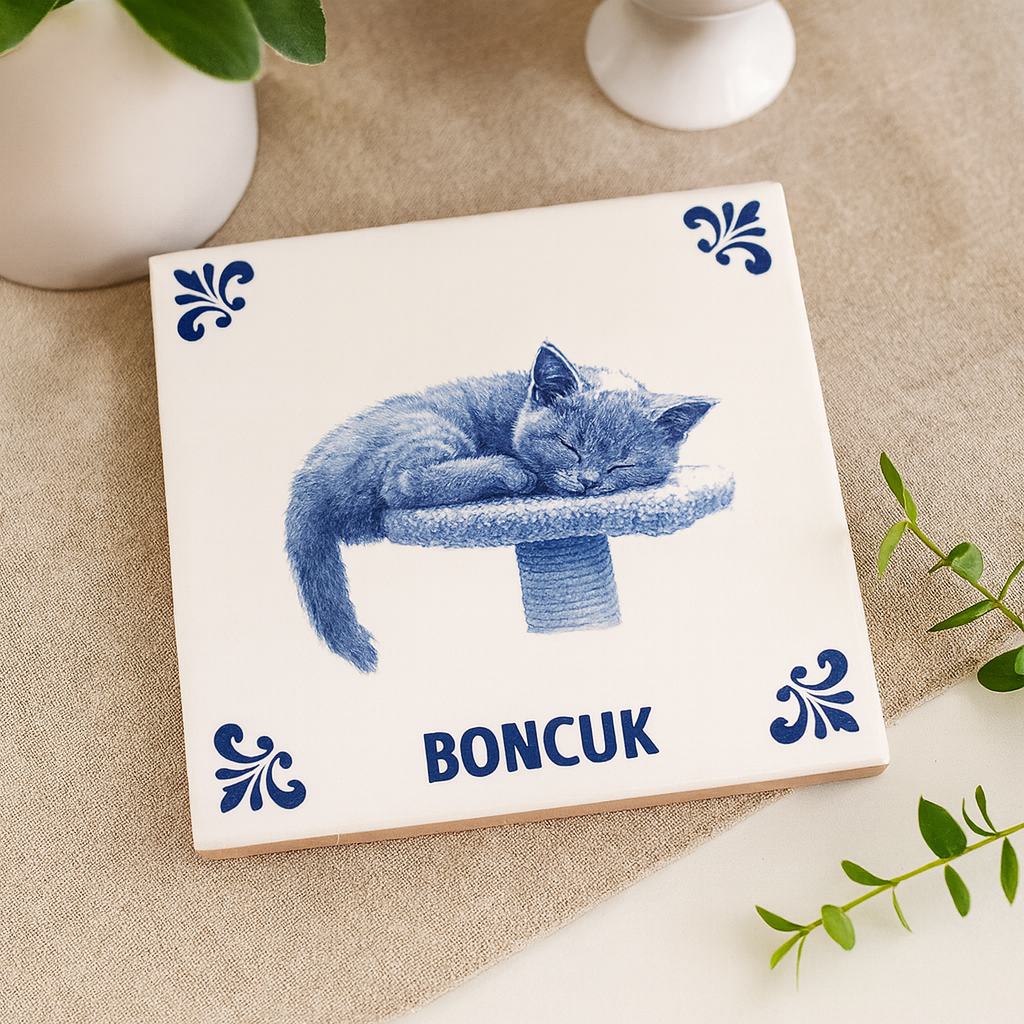 Make your own Delft Blue tile 