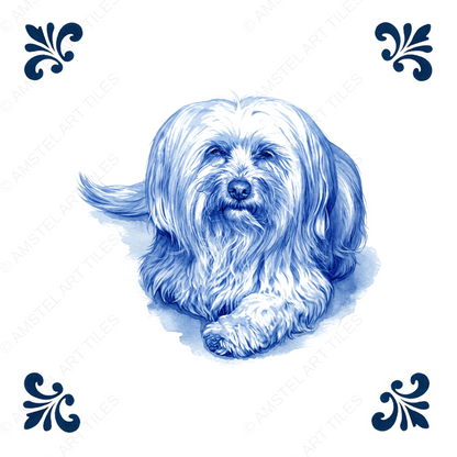 Tegelontwerp Delfts blauw