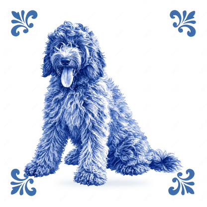 AT1925 tegelontwerp hond