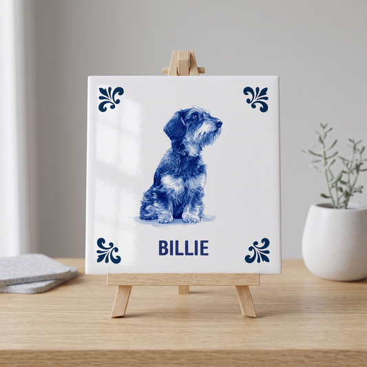 Delfts blauwe tegel Billie