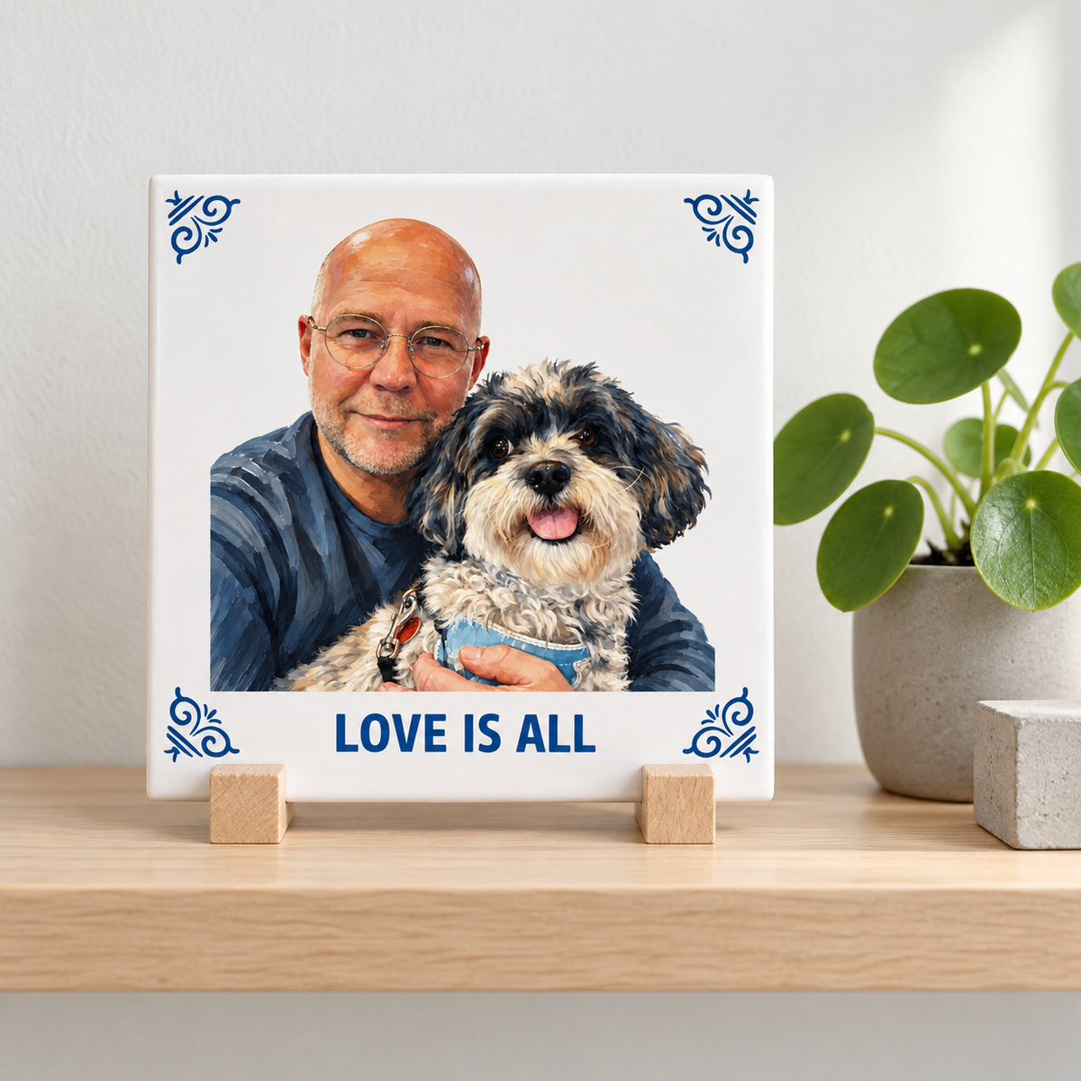 Tegelontwerp Love is all AT1738
